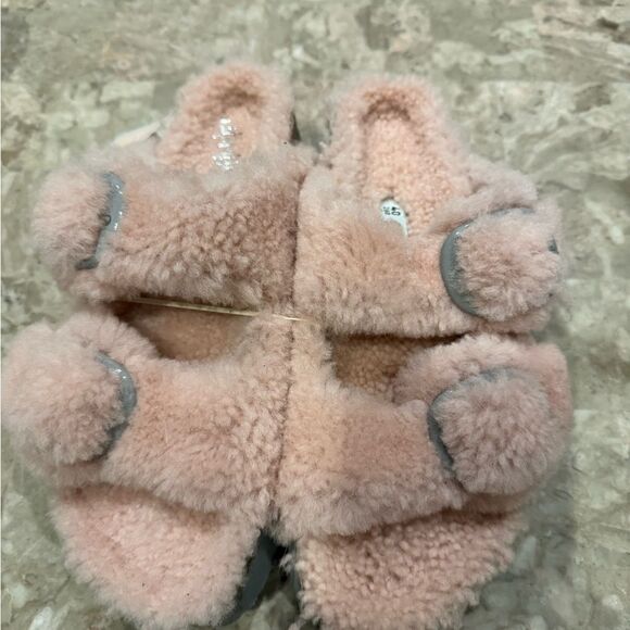 BIRKENSTOCK PAPILLIO DAYTONA SLIDE IN TEDDY CRYSTAL ROSE NWT ASSORTED SIZES - Picture 14 of 14